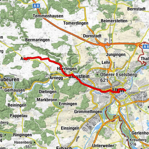 Von Asch (Blaubeuren) nach Ulm #LL2ROM_E025