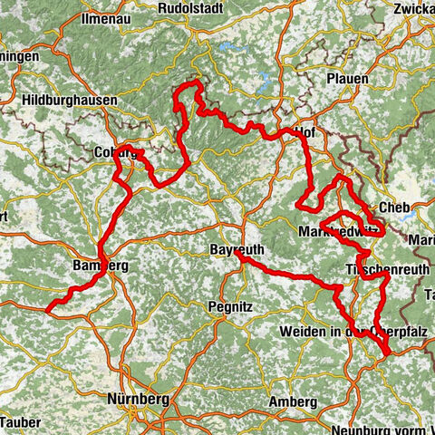 Neuer Weg - Platte - Auberg - Schlüsselfeld