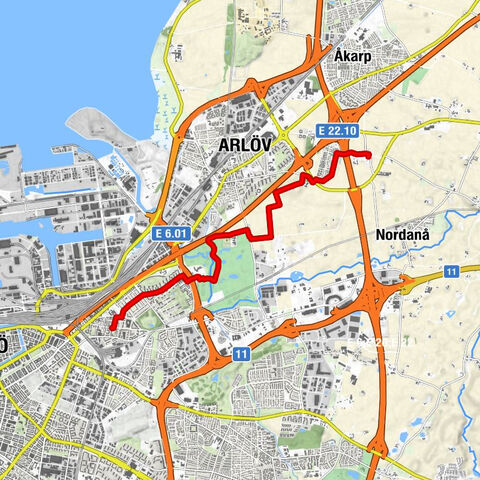 Malmö - Segerestaurang - Arlöv - Burlövs by