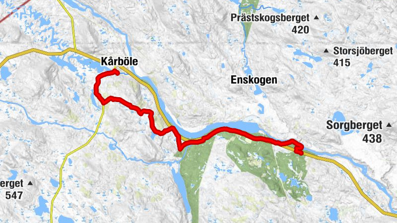 Ljusdals kommun - Nerigården - Uppla - Kårböle stavkyrka