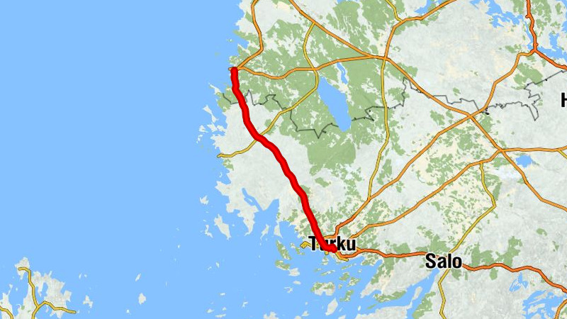 Turku - Juhannuskukkula - Pelastusarmeija - Rauma