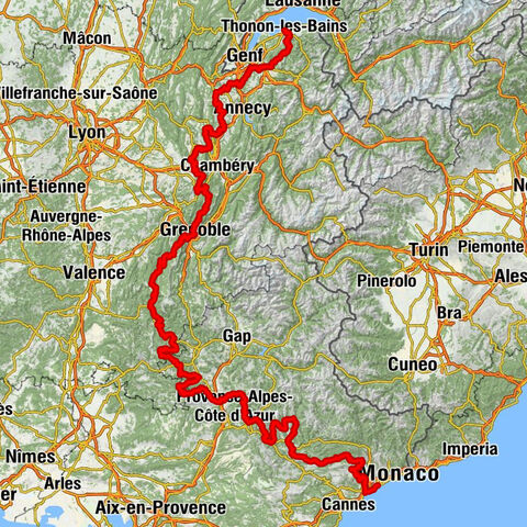 Rives - Église Saint-Pierre - Église Saint-Jacques d'Orcier - Nice