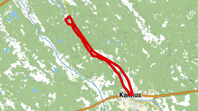 Kannus - Hokkaranta - Pyörre - Välikannus