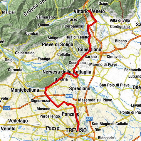 Vittorio Veneto - Santissimo Nome di Maria delle Vittorie - Chiesa di Santandrà - Treviso