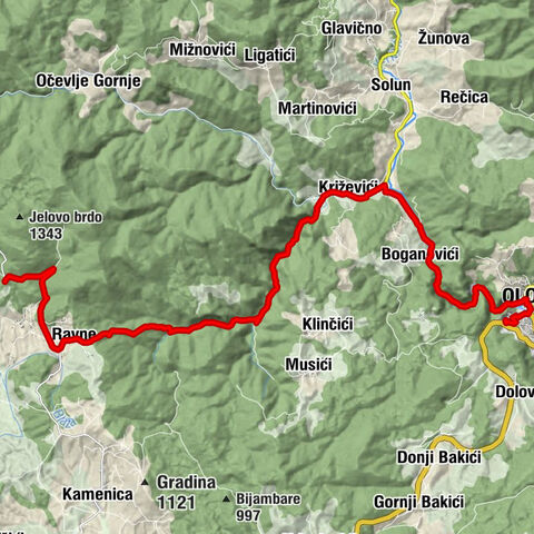 Općina Vareš - Ravne - Olovo - Crkva Gospe Olovske