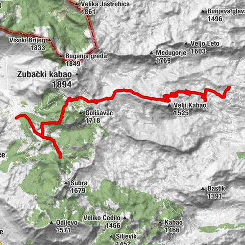 Crkvice - Orjen Mountain Hut - Opština Kotor
