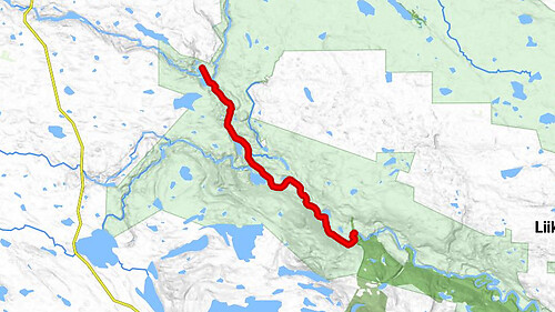 Kuusamo - Taivalköngäs