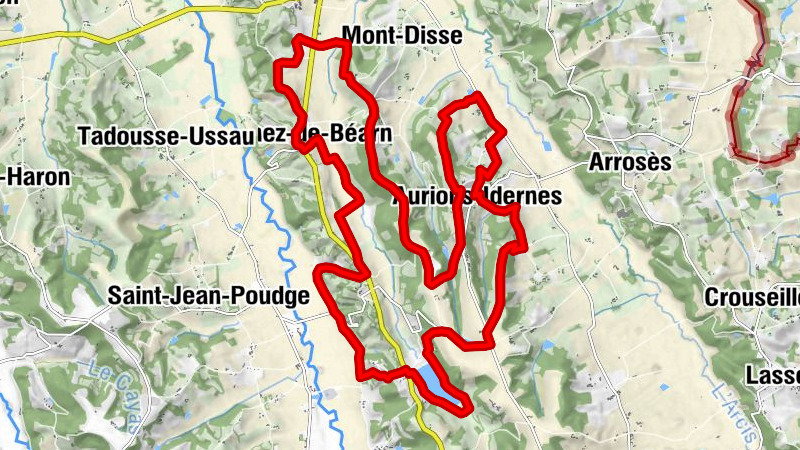 Cadillon - Conchez-de-Béarn - Aurions-Idernes