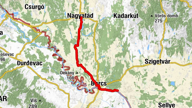 Nagyatád - Nagyboldogasszony-kápolna - Jézus Szíve-templom - Drávatamási