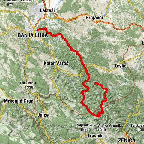 Kolonija - Velika Runjavica - Мали Михаиловац - Donji Očauš