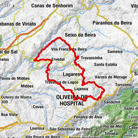 Oliveira do Hospital - Nogueirinha - Vila Franca da Beira - Fiais da Beira