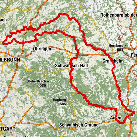 Aalen - St. Michael - Evangelische Stadtkirche Gaildorf - Kirchhofkapelle