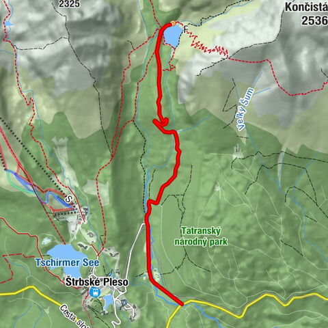 Štrbské Pleso - Majláthova chata