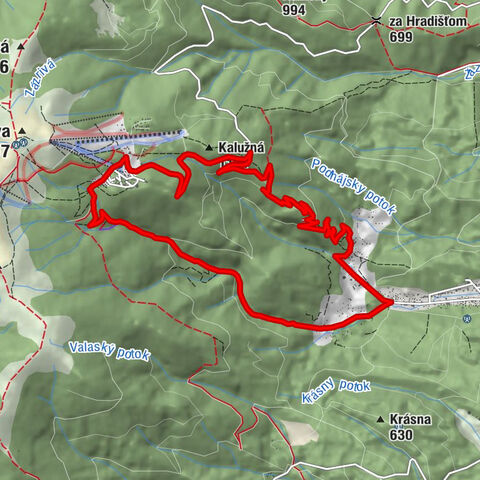 Martin - Martinské hole - Záskalie - Pred Malou dolinou