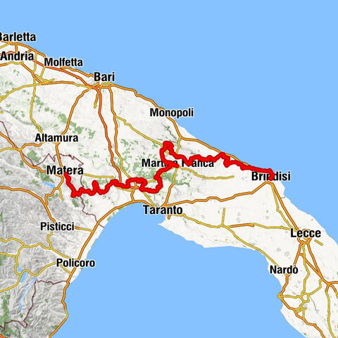 Brindisi - Antica Chiesetta dell'Addolorata - Monterrone - Matera