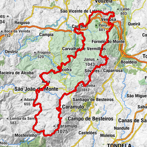 Casal Bom - Igreja Matriz - S. Simão - Cabeço da Raposa - Cruzinha