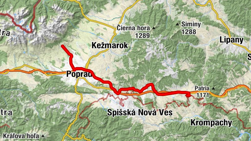 Vysoké Tatry - Poprad - Starý Smokovec - Spišské Podhradie