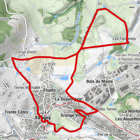 Mountainbike-Strecke 74 - Die Abtei