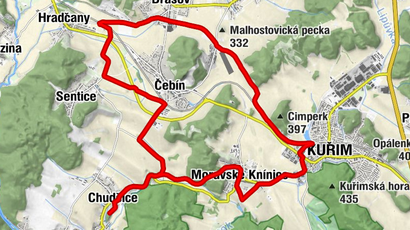 kaple Nalezení sv. Kříže - kaple sv. Jana Nepomuckého - kaplička sv. Cyrila a Metoděje - svatá Markéta