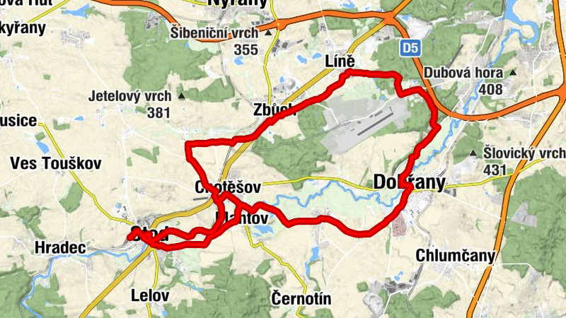 Stod - Restaurace U Nádraží - Restaurace Pod Klášterem - Ke Lhotě