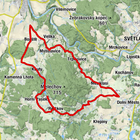 Rejčkov - Horní Paseka - Kaple Navštívení Panny Marie - Kostel svaté Markéty