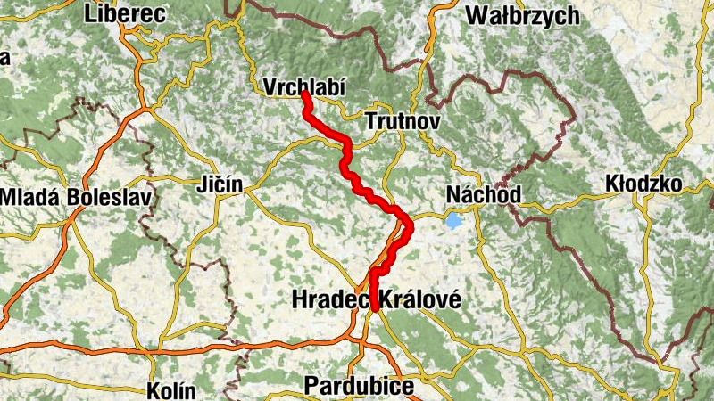 Vrchlabí - kaple Panny Marie - Nejsvětější Trojice - Hradec Králové