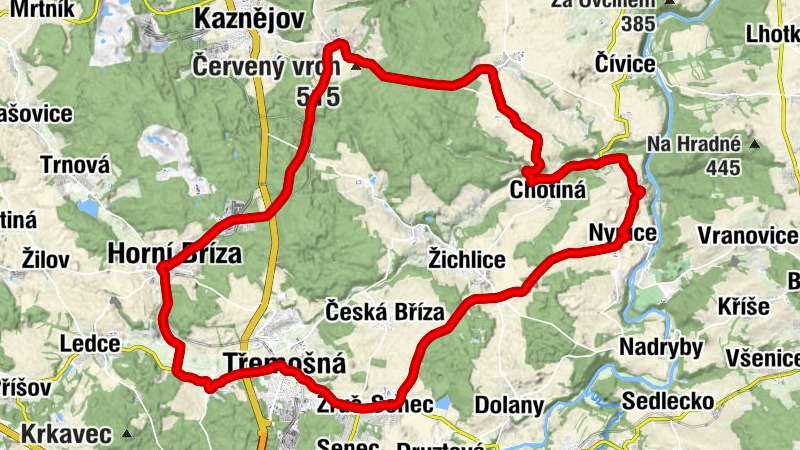 Jarov - svatý Michael archanděl - Horní Bříza - Třemošná