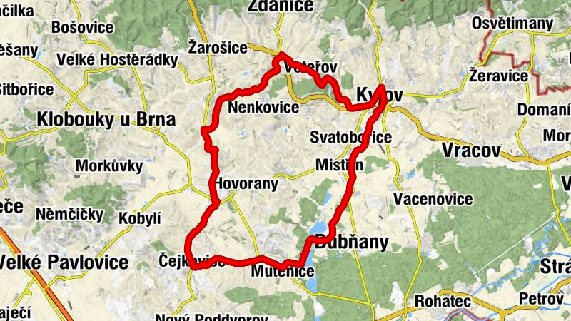 Kyjov - Sobůlky - svatého Cyrila a Metoděje - svatá Anna