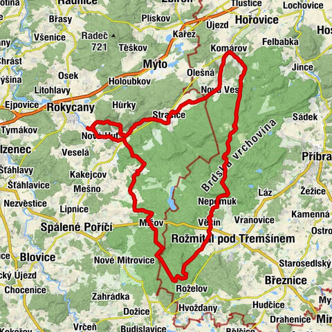 Pod Jasanem - Nahořov - Houpák - svatý Vavřinec