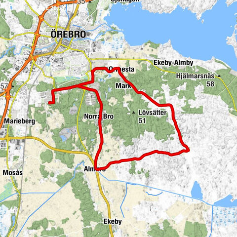 Örebro kommun - Örebro - Norra Bro - Almbro