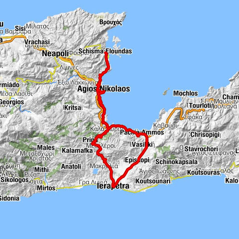 Κάτω Ελούντα - Terrassa - Analipsi - Σχίσμα Ελούντας