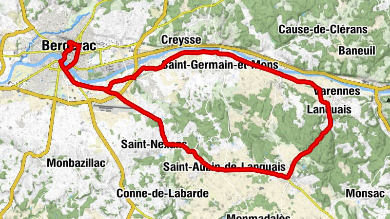 Bergerac - Église Notre-Dame-de-l'Assomption - Église Saint-Aubin - Église Sainte-Madeleine