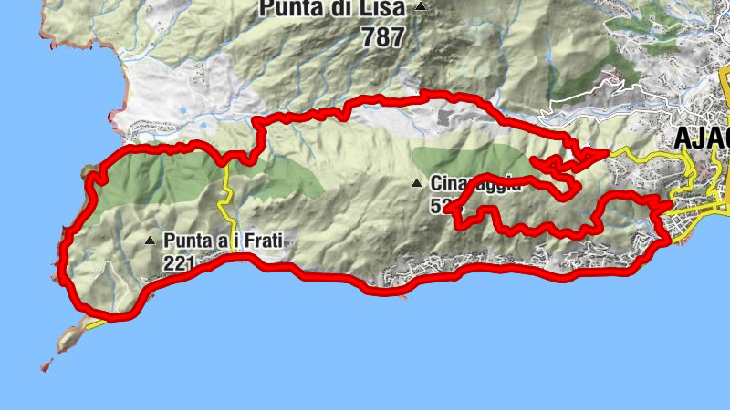 Ajaccio - Chapelle Saint-Antoine - Monte Salario - Chapelle des Grecs