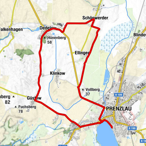 St. Sabienen - Ellingen - Schönwerder - Prenzlau
