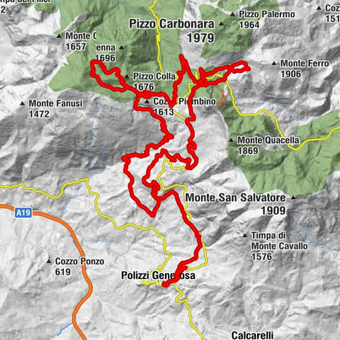 Polizzi Generosa - Arte Bianca - Ristoro dello Scoiattolo - Rifugio Giuliano Marini