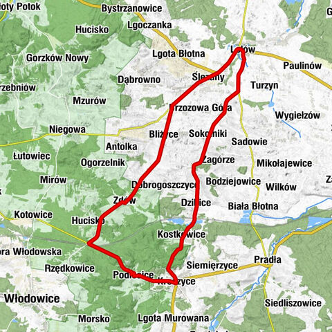 Podlesice - Perek - Szlachecki Dwór - Jura