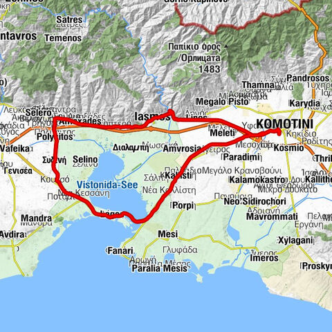 Κομοτηνή - Πολύανθο - Ίασμος