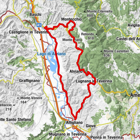 Montecchio - Pranzuto - Chiesa dei Santi Pietro e Cesareo - Chiesa della Maestà