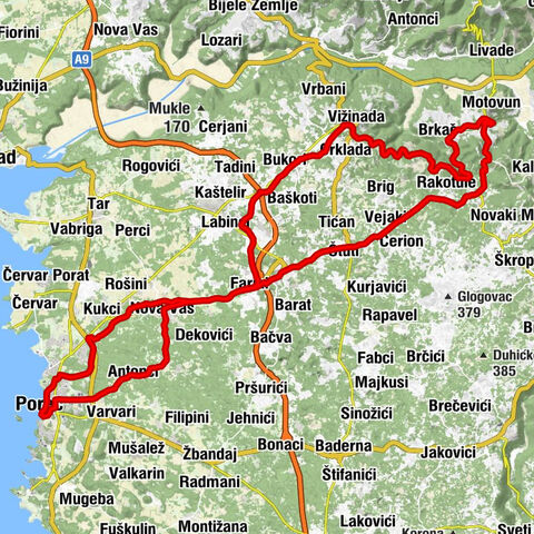 Poreč - Konoba Stari torač - Crkva Svetog Roka - Svetog Antuna