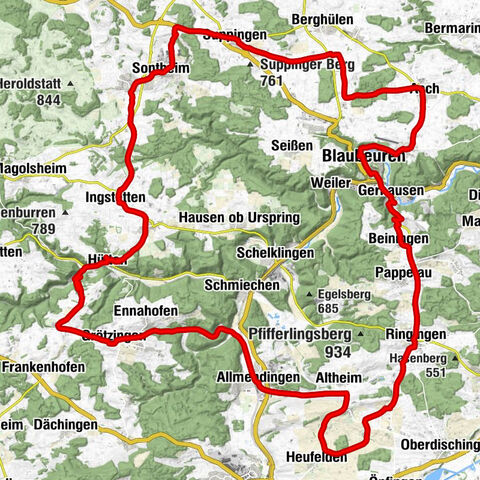 Sontheim - Wilhelmsfels - Katholische Pfarrkirche Mariä Heimsuchung - Bismarck