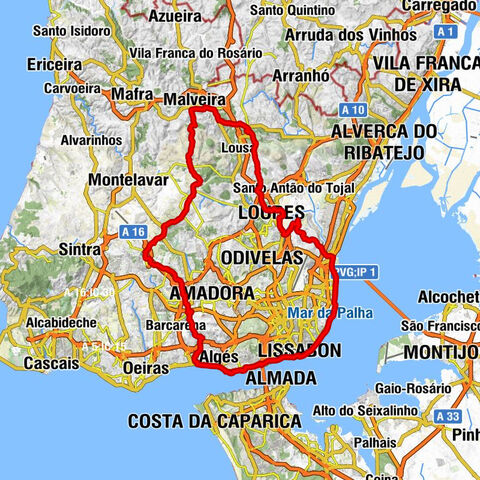 Casal da Mata - Santuário de Nossa Senhora da Conceição da Rocha - Igreja de Santa Eulália - Cascais