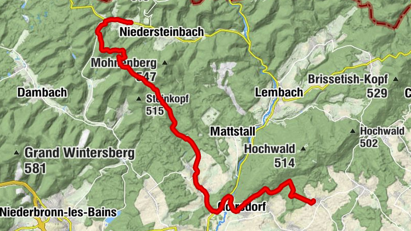 Lampertsloch - Obersteinbach