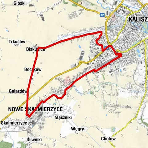 Kalisz - Kaplica św. Barbary - Kościół pw. Matki Bożej Nieustającej Pomocy - Kościół św. Michała Archanioła