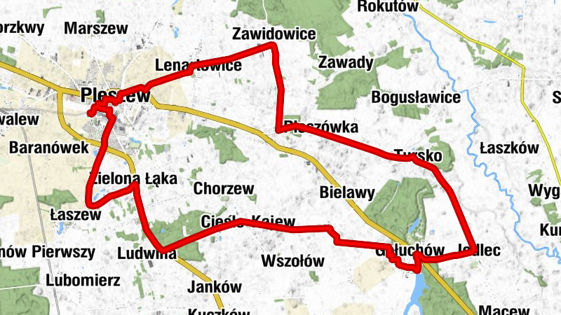 Malinie - Frascati - Pleszew - Kościół pw. Ścięcia św. Jana Chrzciciela