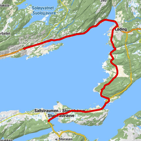 Bertnes - Åsen - Valle - Kvalvåg