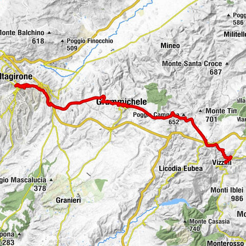 Caltagirone - Chiesa di San Giuseppe - Chiesa della Madonna dei Campi - Chiesa madre di San Michele Arcangelo