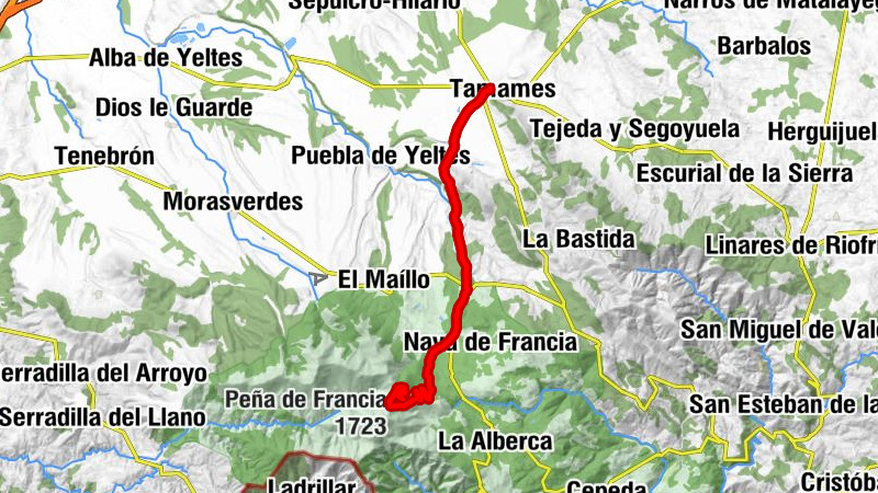 Restaurante La Bombilla - El Cabaco - Santuario de Nuestra Señora de la Peña de Francia (PP. Dominicos) - Peña de Francia