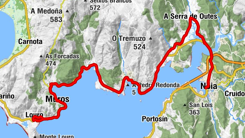 Noia - Santuario da Nosa Señora da Virxe do Camiño - Capela dos Remedios - Muros