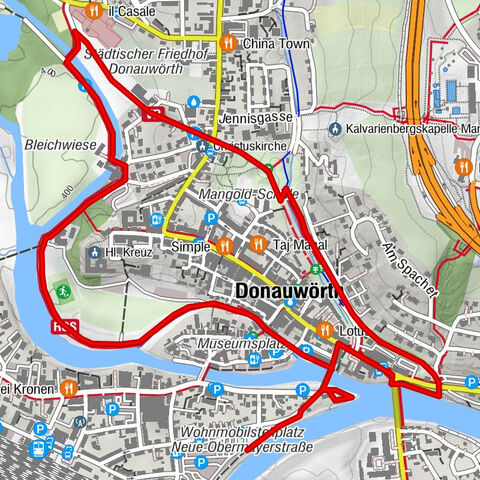 Kleiner grüner Spaziergang Donauwörth