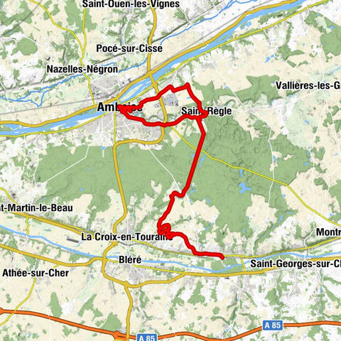 Le Bourg - Église Paroissiale Saint-Florentin - Église Saint-Paul - Chenonceaux